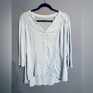 Light Blue Women's Top